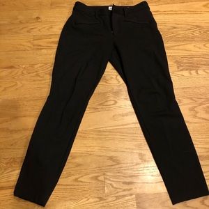GAP SIze 6 Black Skinny Dress Pants